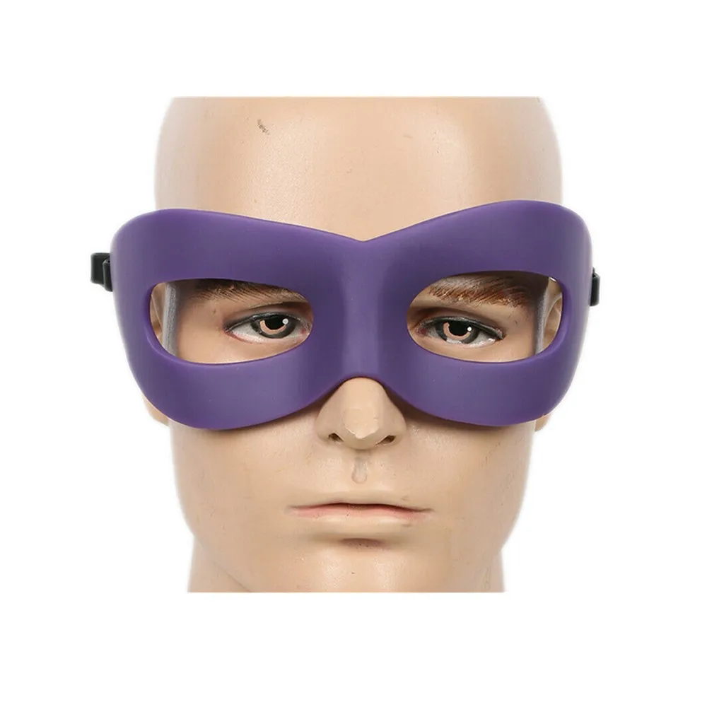 X COSTUME Бэтмен серии комиксов Риддлер Маска Смола Фиолетовый маска Косплей