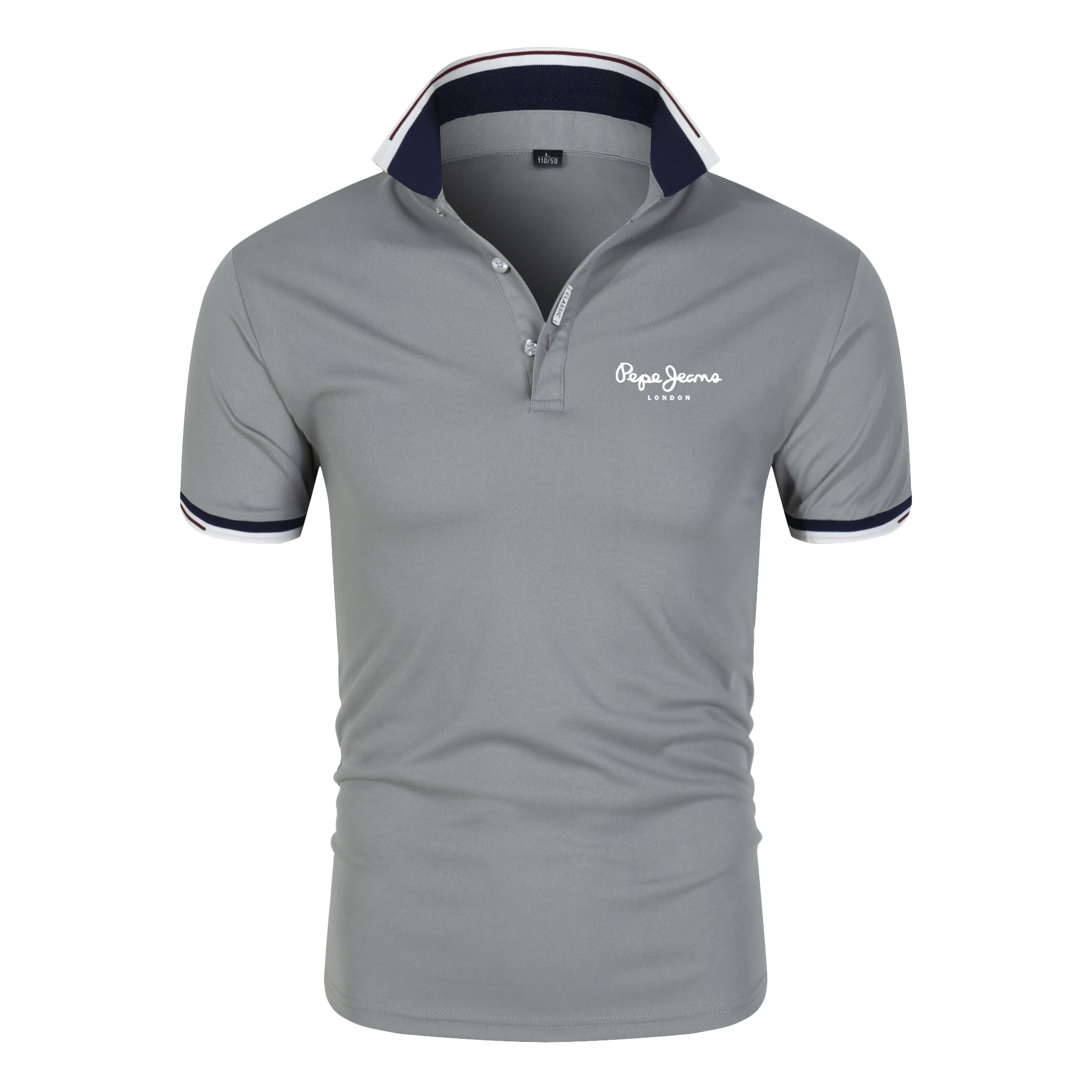

2021 summer new style brand new polo shirt tight-fitting fitness sportswear outing leisure travel shirt S-3XL