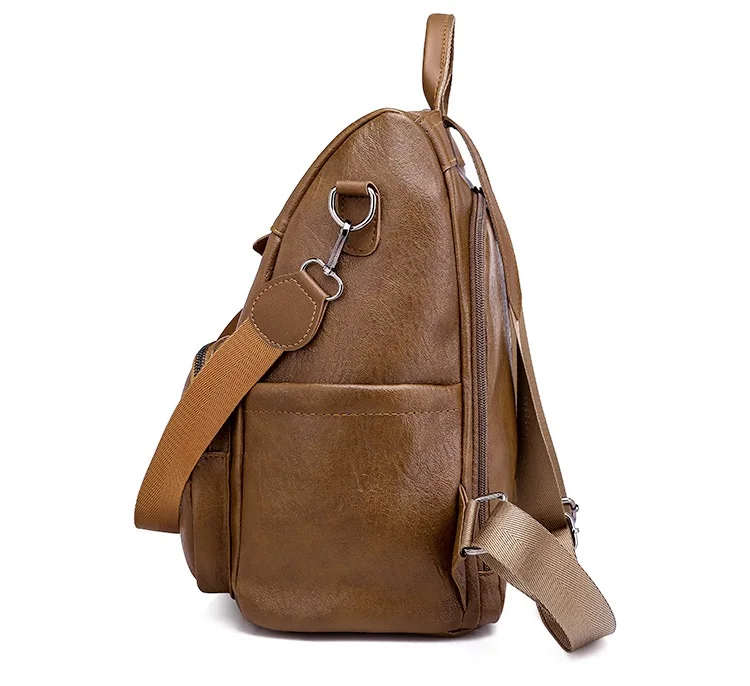 Винтажный брендовый женский рюкзак из нубука школьные рюкзаки для девочек