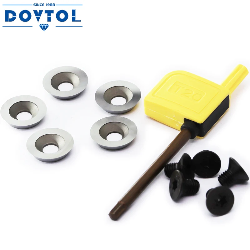 Круглые карбидные вставки Ci0 16 мм резаки ножи сменные лезвия 5 шт. подходит для DIY