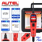 2021 Autel Power Scan PS100, набор датчиков цепи питания, тестер автомобильной цепи с функциями тестирования автоматической электрической системы