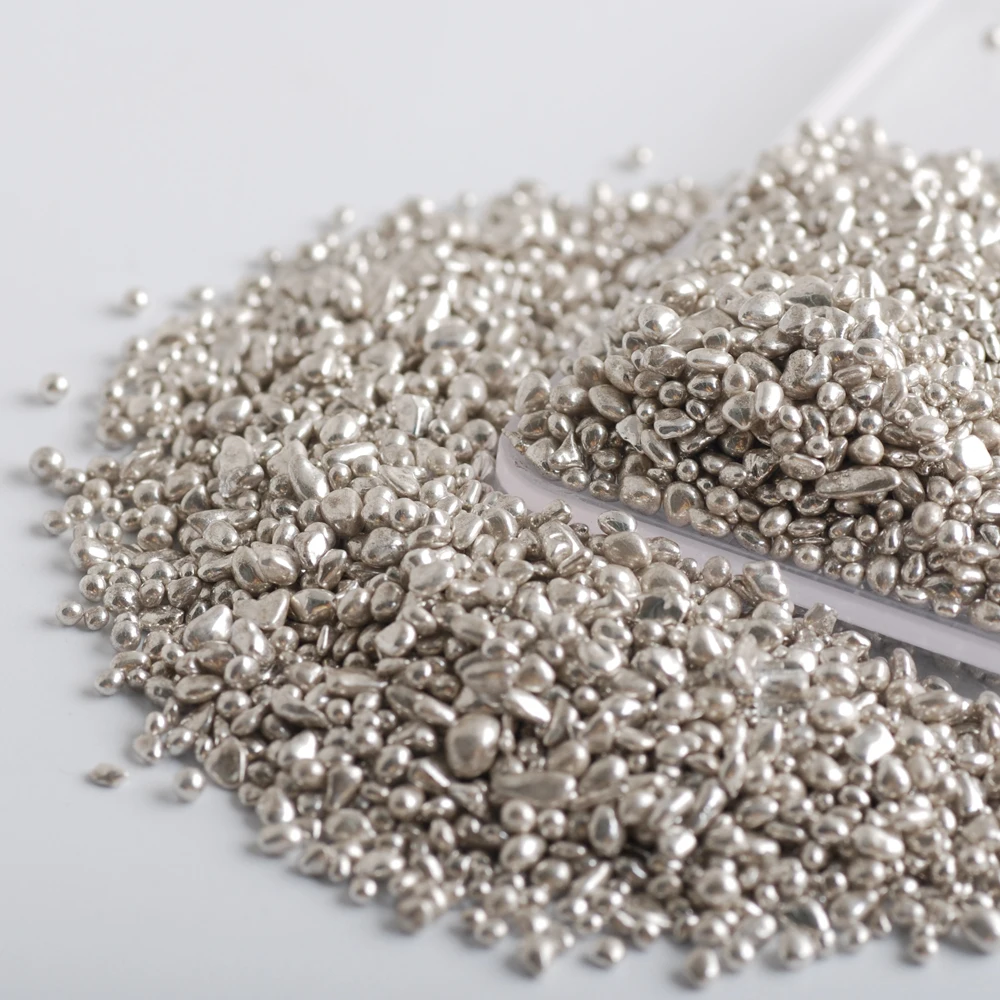 

3D Nail Art Irregular Gloss Rhinestones Gems Silver Colorful Nail Jewelry Accessories Manicure Tips Decoration Beads 20g