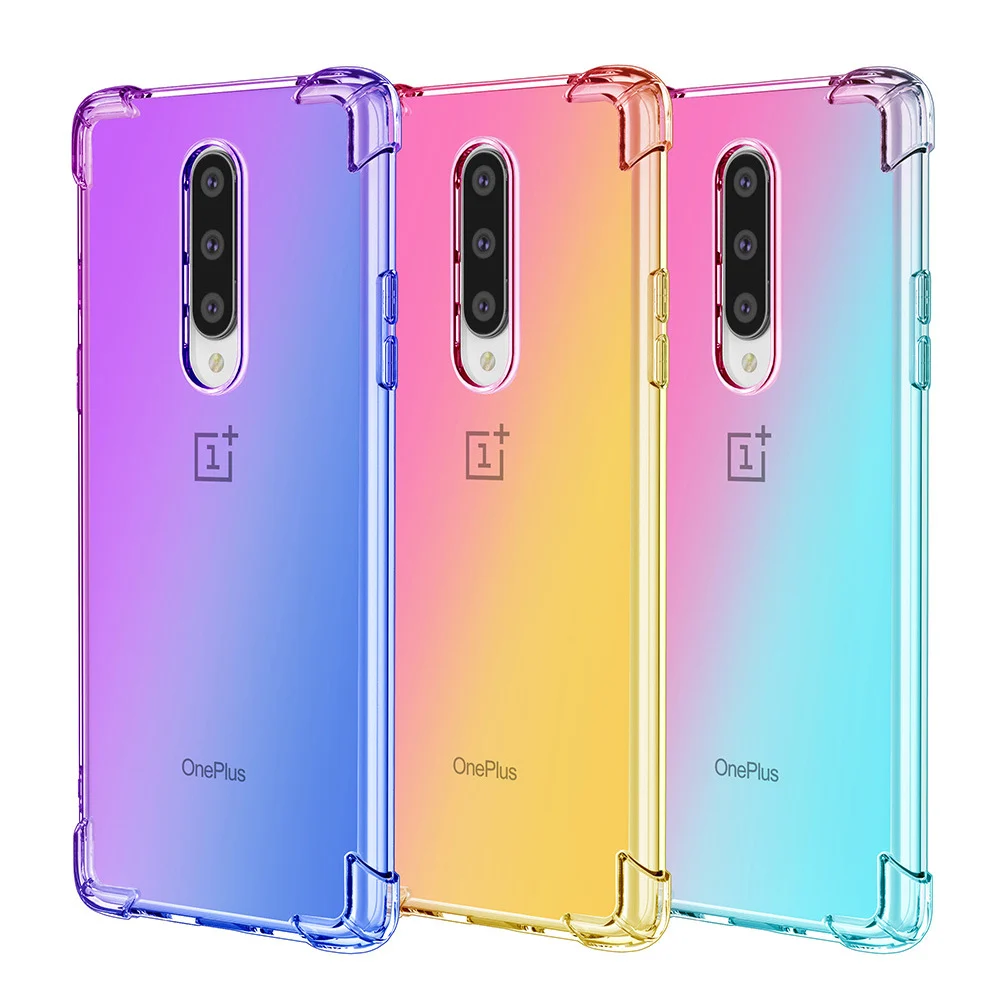 Мягкий противоударный чехол из ТПУ для OnePlus Nord телефона 7 7T 8 Pro 6T роскошный