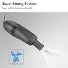 Новое поступление, портативный пылесос с USB-клавиатурой, щеткой, набор для очистки от пыли, подходит для ПК, ноутбука, клавиатуры