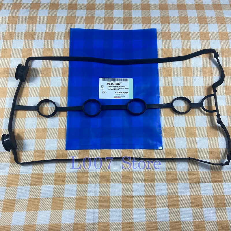 

Genuine Engine Valve Cover / Camshaft Cover Gasket OEM# 96353002 For Chevolet Aveo Excelle 1.6L Daewoo Lanos
