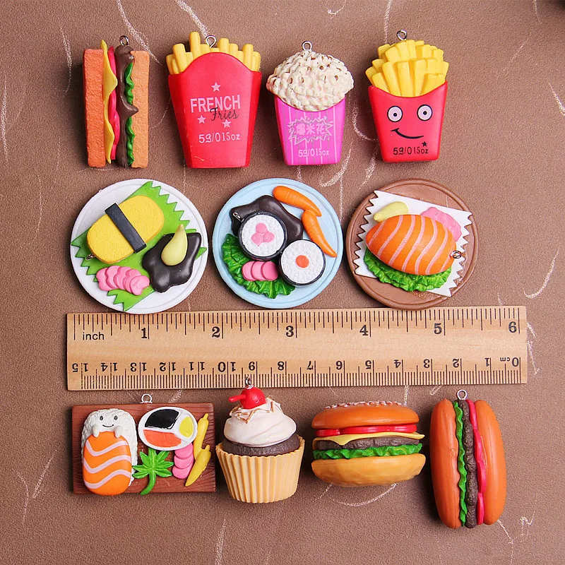 

Children Kitchen Cutting Toys Pizza Hamburger Bread Fast Food Pretend Play Plastic Miniature Food Girls Kids Education Toy Gift