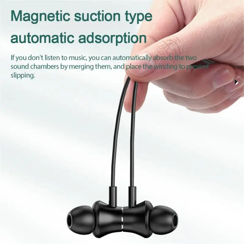 

I35 In-ear Neckband Bluetooth Headset Sports Model Headphone With 1000 MAh Battery Ultra-long Standby Earphone For Mobile Phones