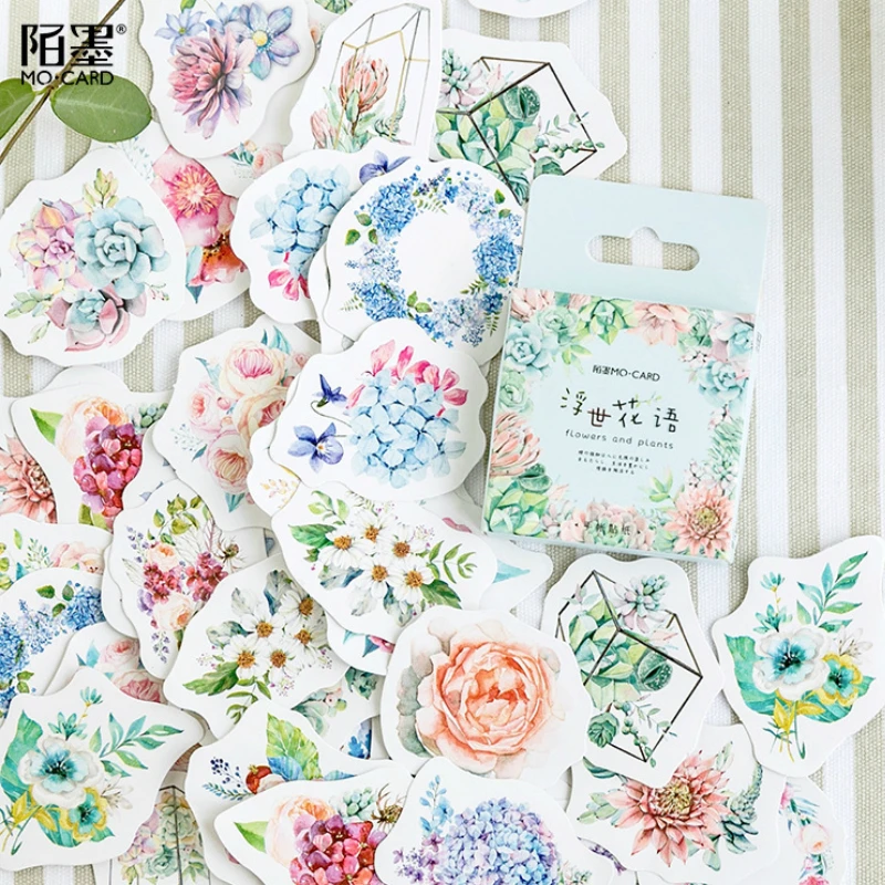 Для выведения токсинов 40 шт Язык из игрушечные цветы Стикеры s для стайлинга