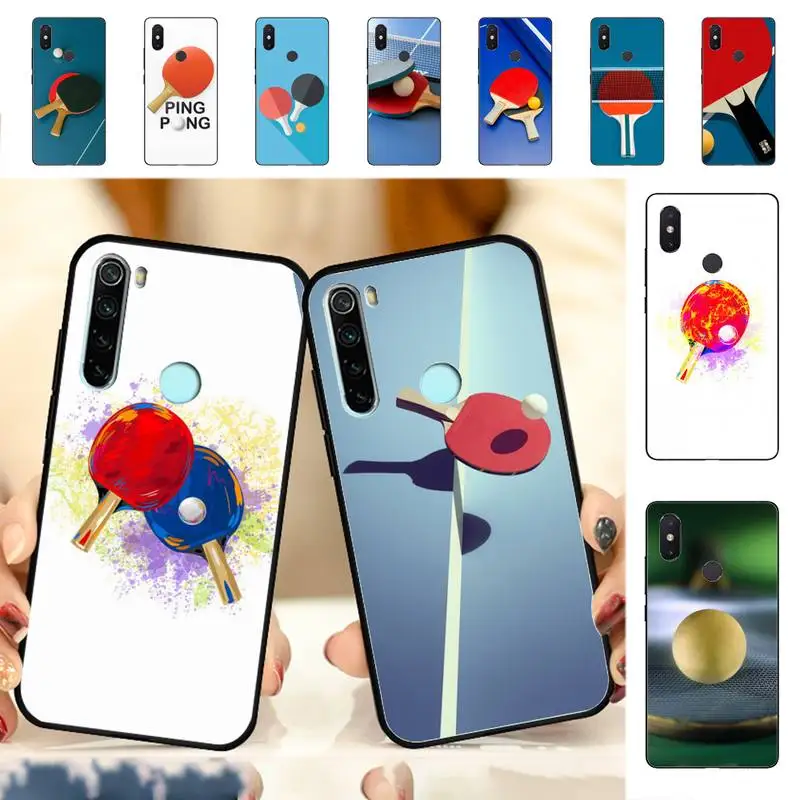 

YNDFCNB pingpong ball table tennis Phone Case for RedMi note 4 5 7 8 9 pro 8T 5A 4X case