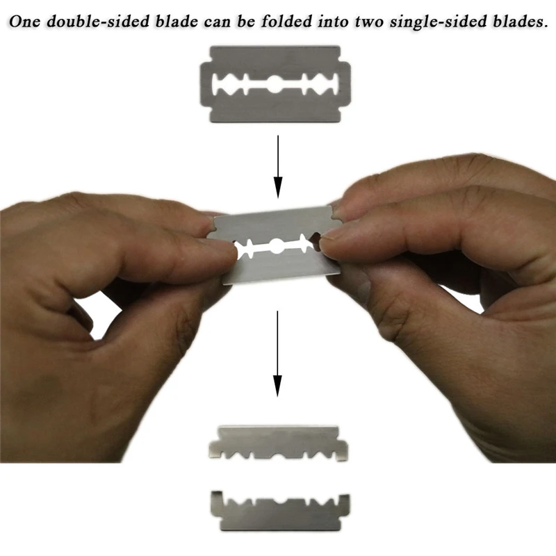 Мужские бритвы для стрижки волос складной нож бритья инструменты удаления с 10