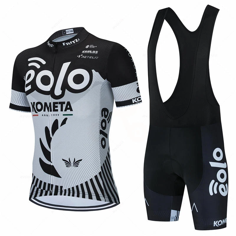 Eolo Kometa Team 2021 Велоспорт Джерси 19D велосипедные шорты комплект Ropa Ciclismo мужские