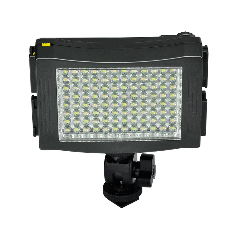 

NiceFoto bi-color LED-96A 3500-7500k 96led светильник для видеокамеры, 7w 96 LED светильник для цифровой зеркальной камеры