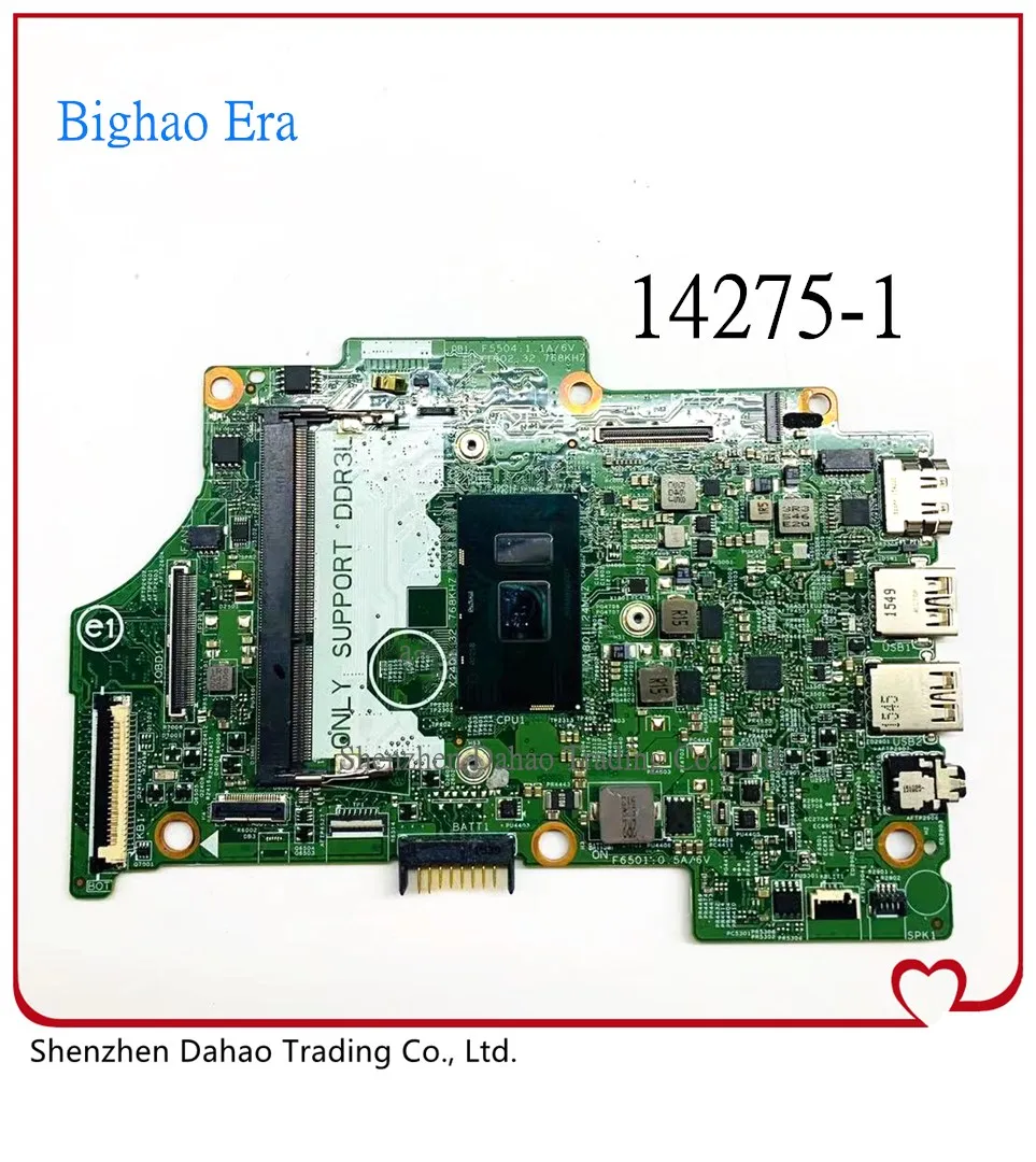 

Материнская плата для ноутбука DELL Inspiron 7359 7353 7568 14275 100%-1 TFFRC материнская плата со стандартом памяти DDR3L i3-6100U KN06J полностью протестирована