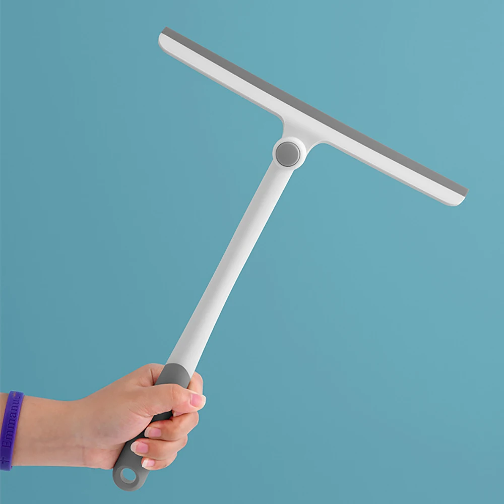 

Household Glass Scraper Cleaning Tool Car Window Wiper Glass WiPER Single-Sided Rotatable Window Wiper Home Accessories Tool