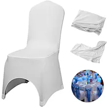 VEVOR 50 100Pcs Wedding Chair Covers Spandex Stretch Slipcover for Restaurant Banquet Hotel Dining Party Universal Chair Cover