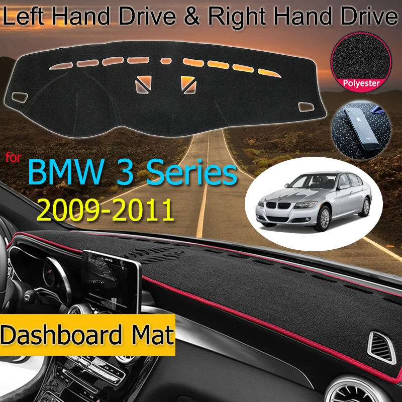 

For BMW 3 Series E90 2009 2010 2011 Anti-Slip Anti-UV Mat Dashboard Cover Pad Dashmat Protect Carpet Accessories 318i 320i 325i