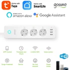 Умный блок питания Gosund 16 А, Wi-Fi, 3 USB-порта, таймер, монитор питания, поддержка Alexa Google Home, работает с приложением Smart LifeTuya