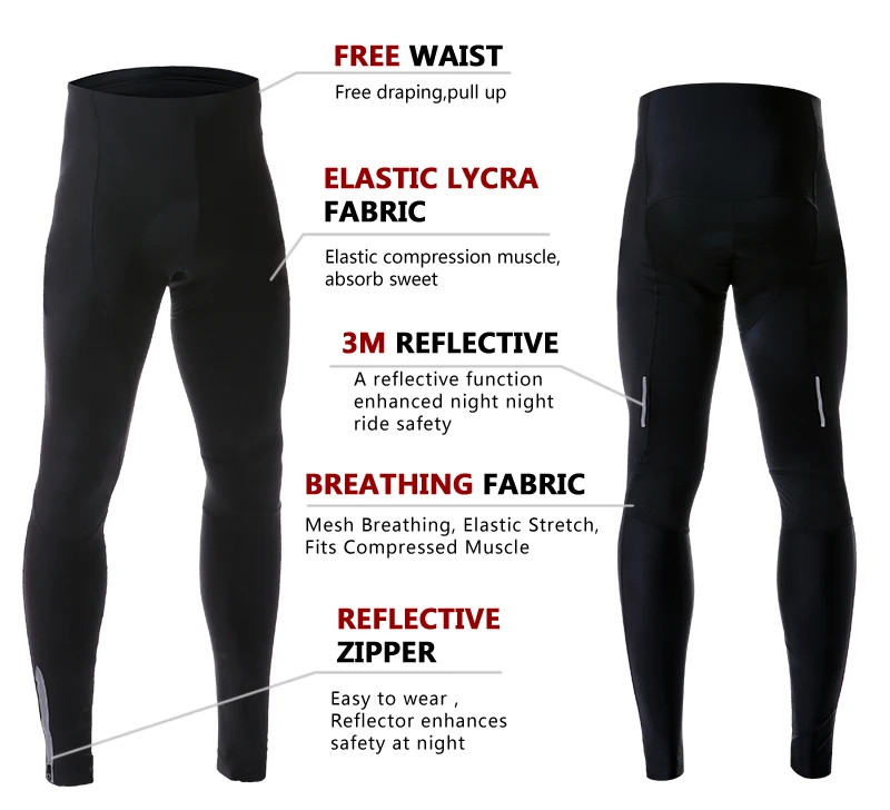 Велосипедные брюки PHMAX Pro длинные для горных велосипедов дышащие сетчатые 5D с