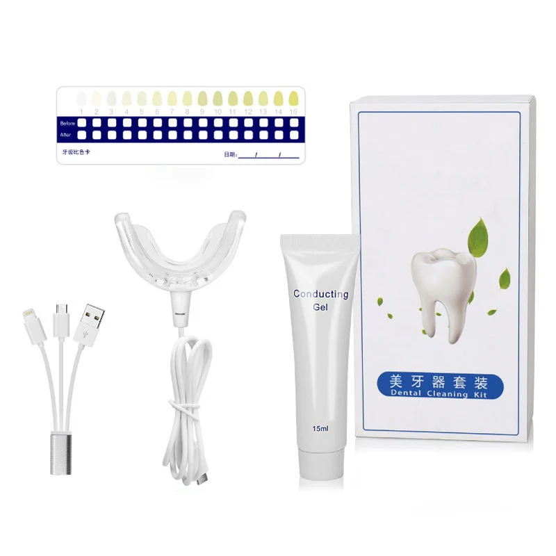 Горячее отбеливание зубов все-в-1 набор эффективный безболезненный не