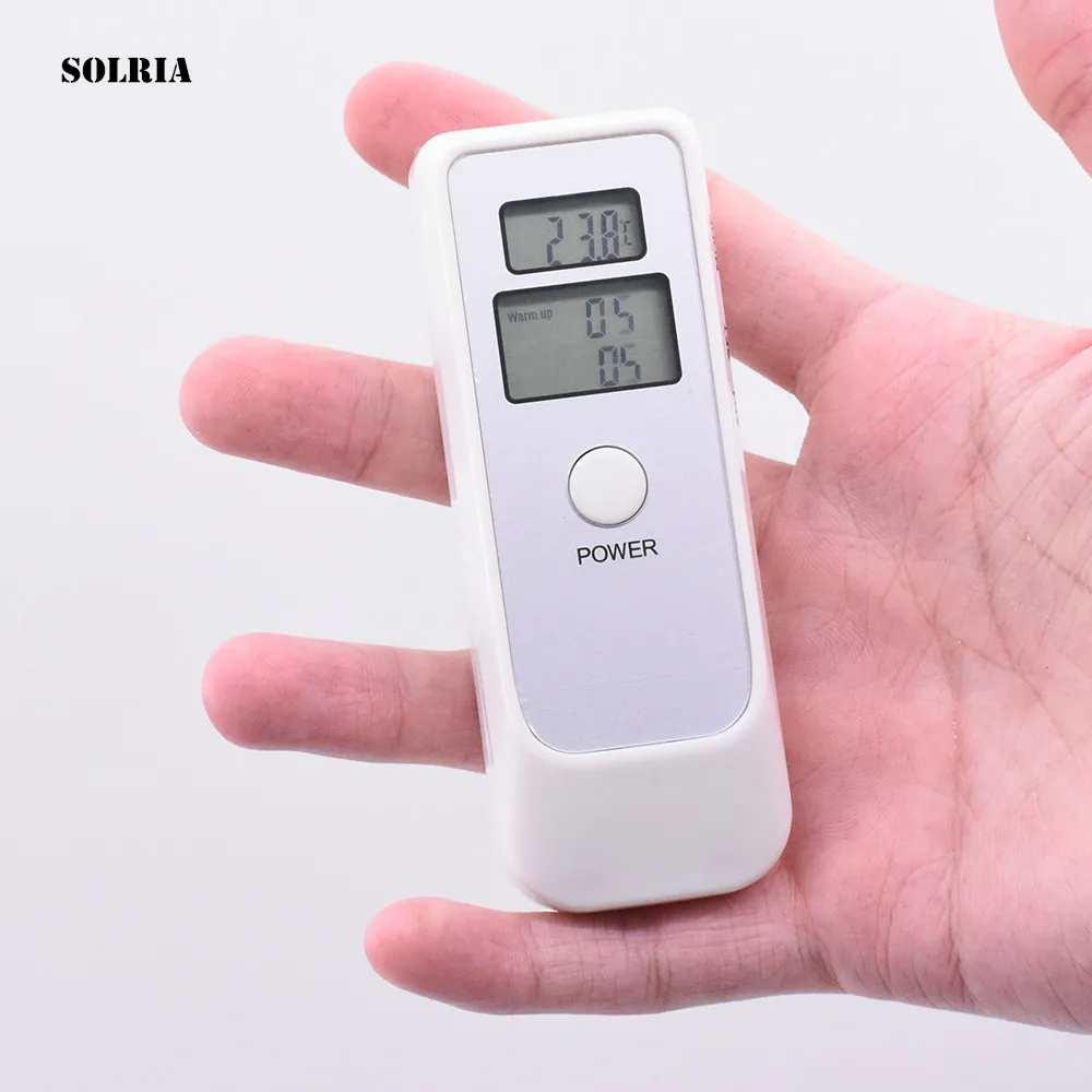 Профессиональный тестер алкоголя портативный цифровой алкотестер двойной ЖК