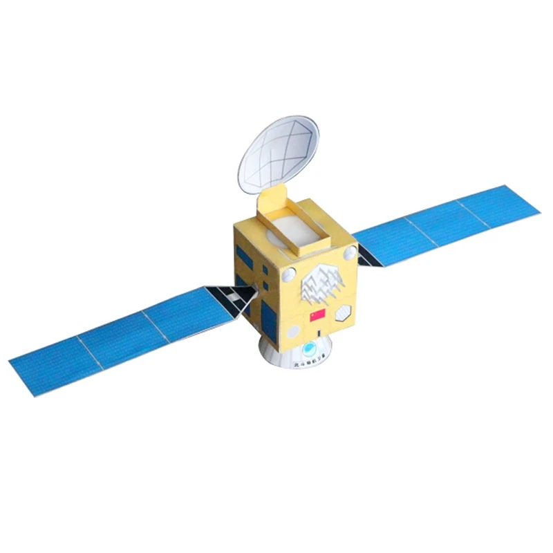 1:20 модель спутниковой навигации Beidou|Картонные конструкторы| |