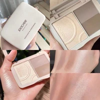 3 color highlighter contour palette nose shadow face lifting fill hairline powder 3d brighten dazzling face makeup cosmetics