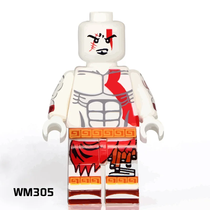 В розницу из фильмов строительные блоки Mr. Incredible Майкл J Scofield Godmars Kratos Plawres Sanshiro