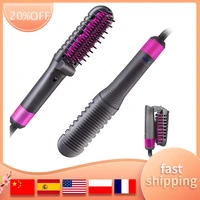 collapsible hair straightener brush straightening brush anti scald professional hair styling tools for women