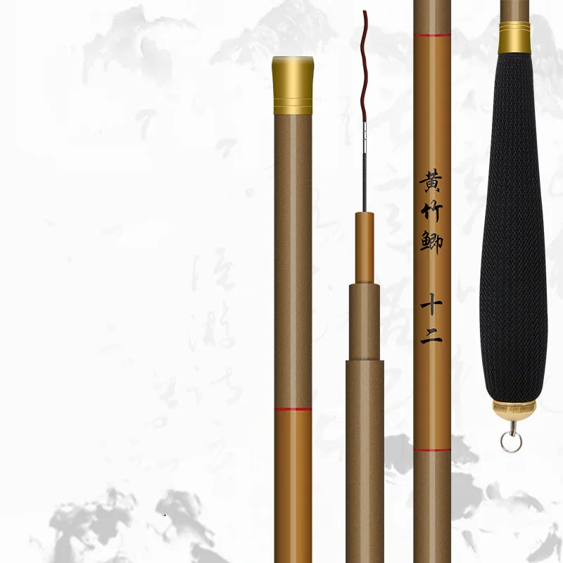 2.7m-6.3m Carbon Carp Fishing Rod Long Sections Angeln Olta Taiwan Fishing Peche Ultra Light Super Hard Hand Poles Vara De Pesca