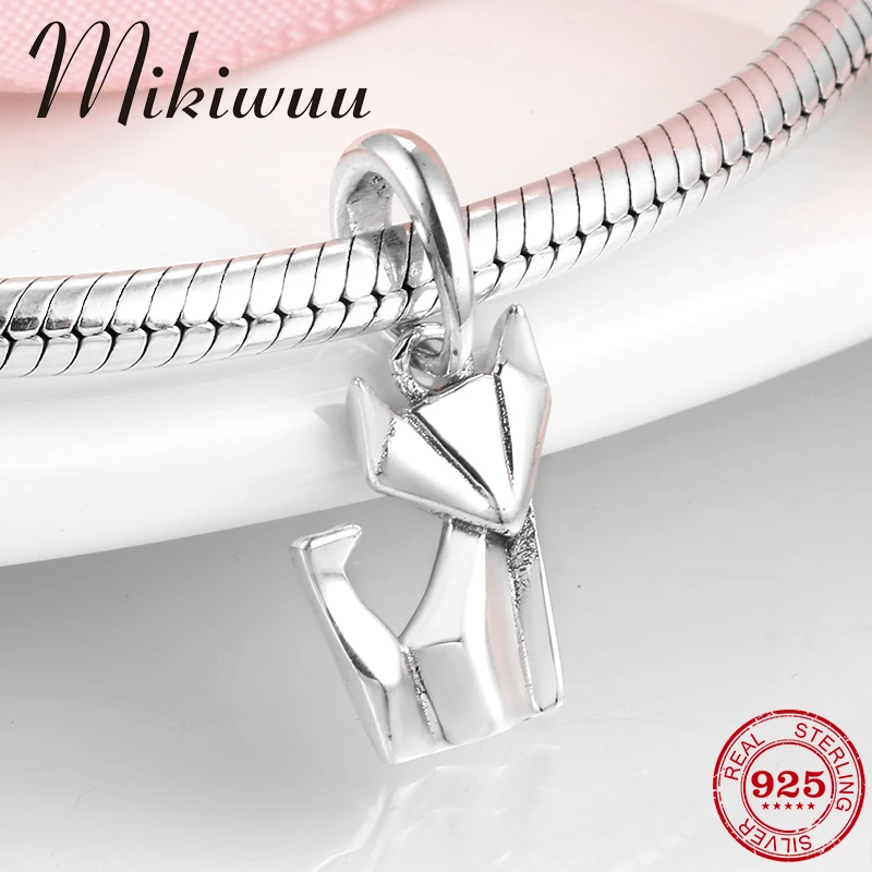 

Бусины-шармы Mikiwuu, из серебра 925 пробы, для изготовления ювелирных изделий