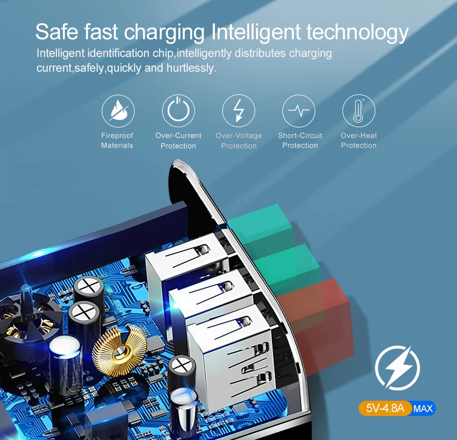 Olaf Quick Charge 3 0 зарядное устройство USB для мобильного телефона 18 Вт ЕС США вилка