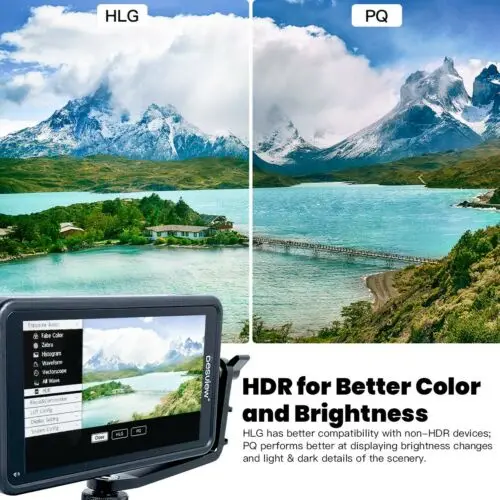 

Desview Bestview R5 4K HDMI Touch Screen HDR 3D LUT Monitor 5.5 inch Full HD 1920x1080 IPS Display Field Monitor for DSLR Camera