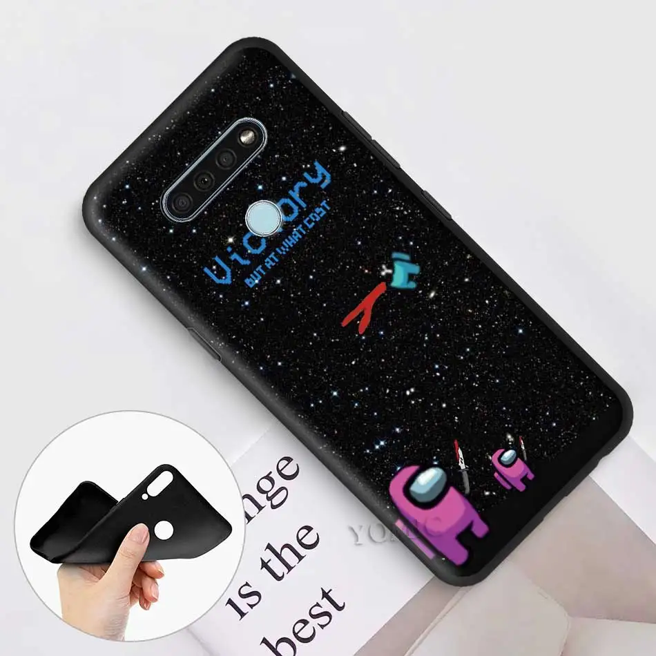 

Fun Game Among Us Case for LG K41s K61 G6 K50s K40s G7 G8 ThinQ K71 K42 K52 K51s K31 K62 Q51 Q60 Q61 Black Soft Tpu Phone Cover