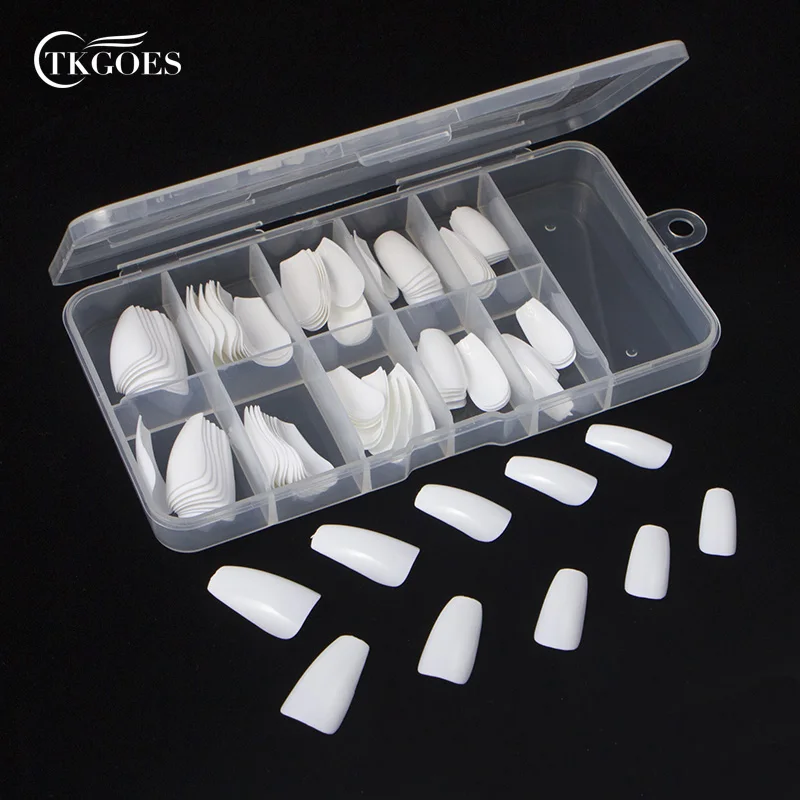 100 шт. искусственные акриловые накладные ногти квадратной формы|false nails full