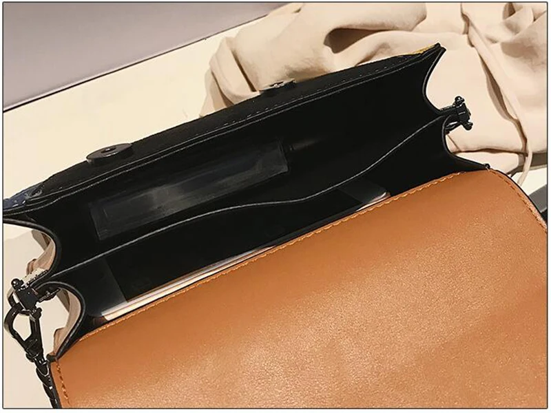 SMOOZA Ретро стиль матовые Лоскутные сумки через плечо для женщин мессенджеры