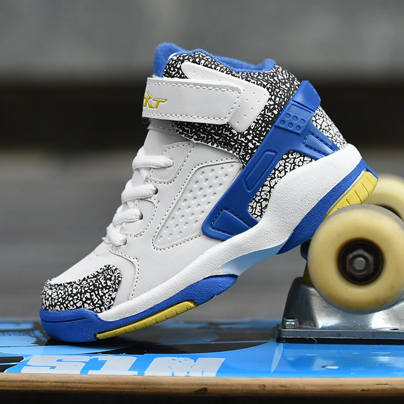 Детские кроссовки для мальчиков Jordan Баскетбольная обувь бега высокие детские