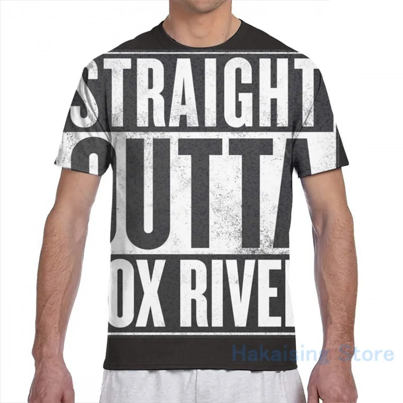 Футболка Мужская/женская с принтом модная рубашка разрывом в тюрьме топ коротким