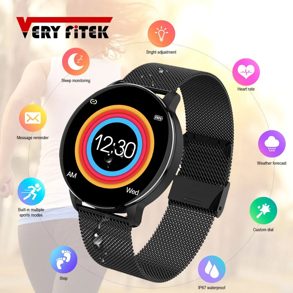 Умные часы R5 + Android Bluetooth Смарт для мужчин и женщин пульсометр кровяное давление