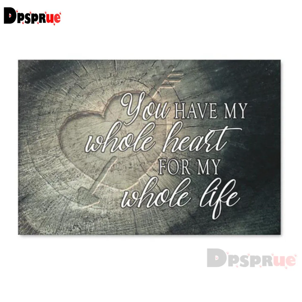 Dpsprue полная квадратная/круглая дрель 5D сделай сам алмазная живопись &quotтекст&quot