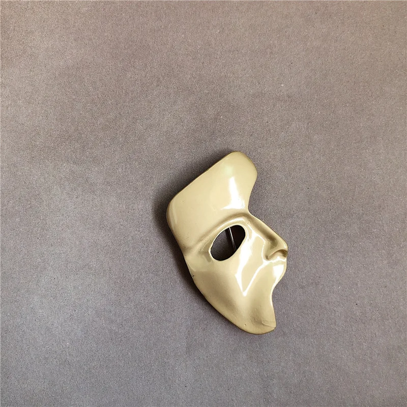 Винтажные крупные броши серьги в комплекте золотистые металлические