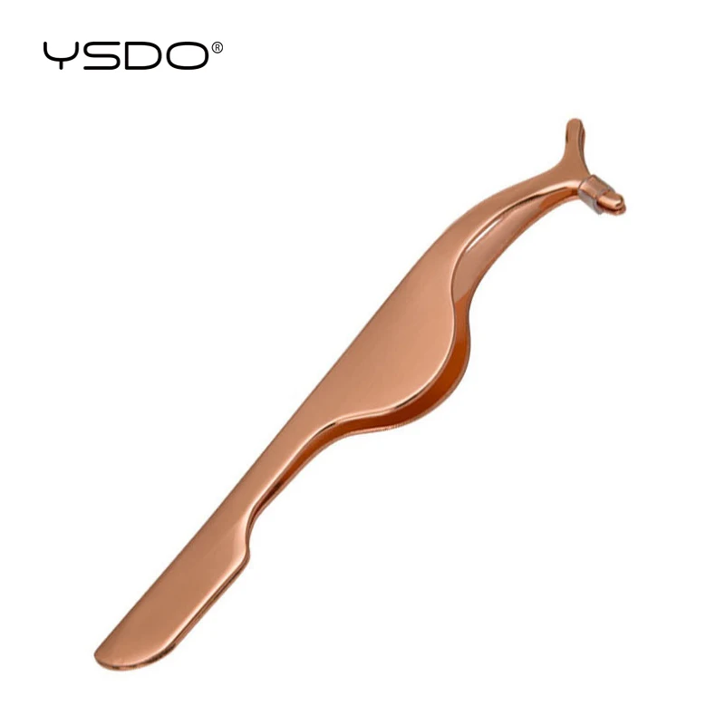 1 шт. пинцет для ресниц YSDO щипцы завивки из нержавеющей стали инструменты макияжа