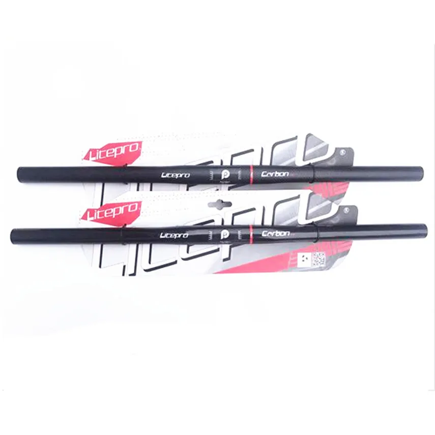 Складной велосипедный руль Litepro BMX цельный карбоновый 25 4 мм прямой