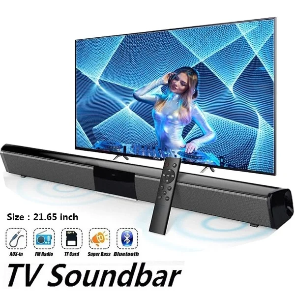 Новинка 2021 Саундбар беспроводной Bluetooth стереоколонка звуковая панель для