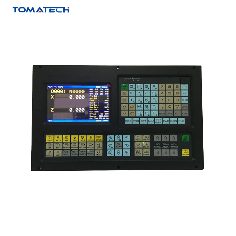 Томатех 2 оси CNC токарный контроллер с PLC функцией лестницы|cnc turning|2 axis cnc controller2 |