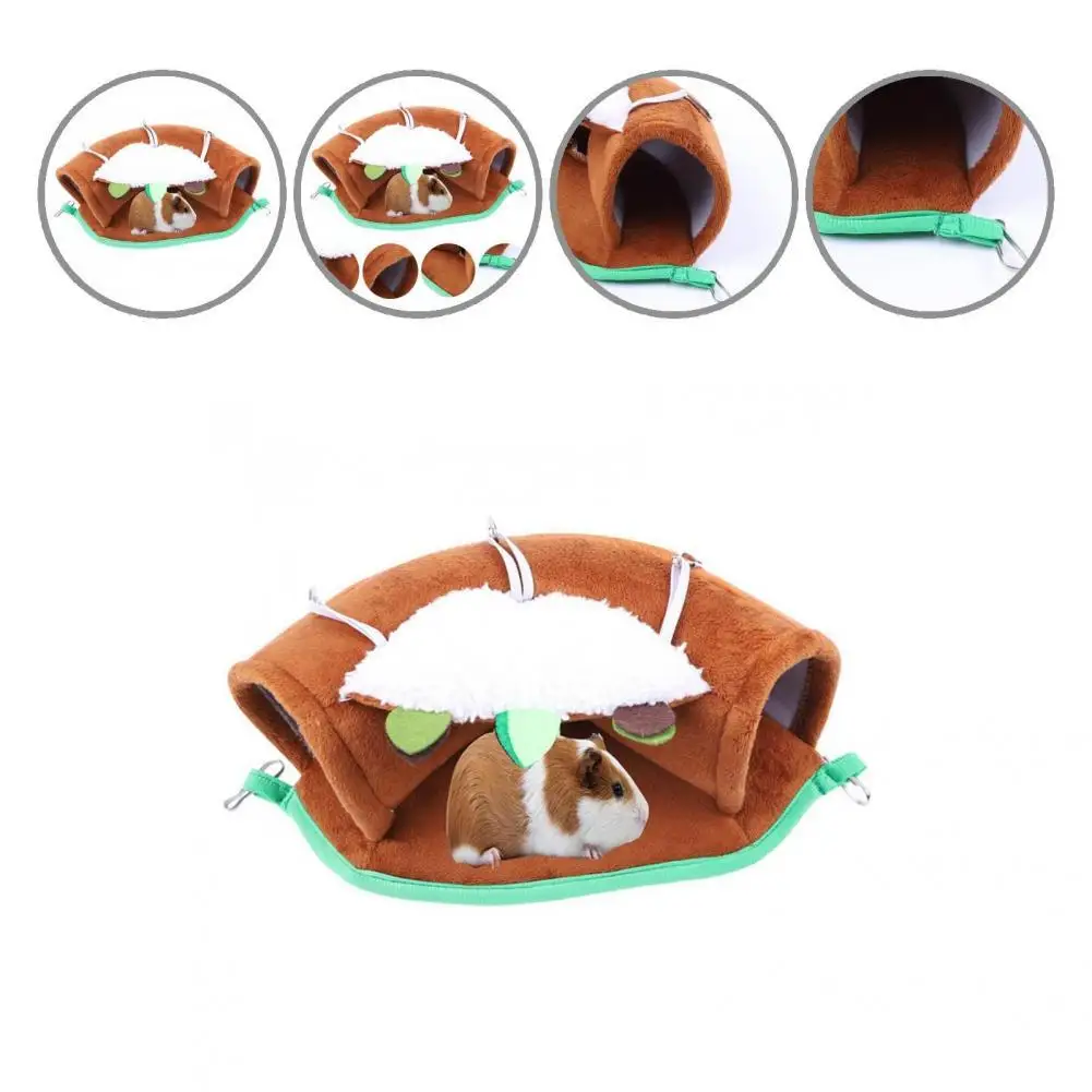 

Моющийся Симпатичный мини-хомяк, спальный дом, туннель, морские свинки, гамак, большое пространство для грызунов