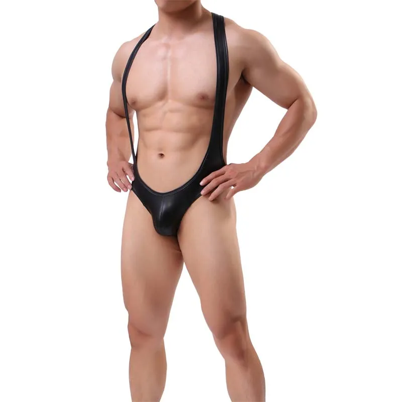 Сексуальное женское белье Мужской бандаж боди для реслинга слиток из
