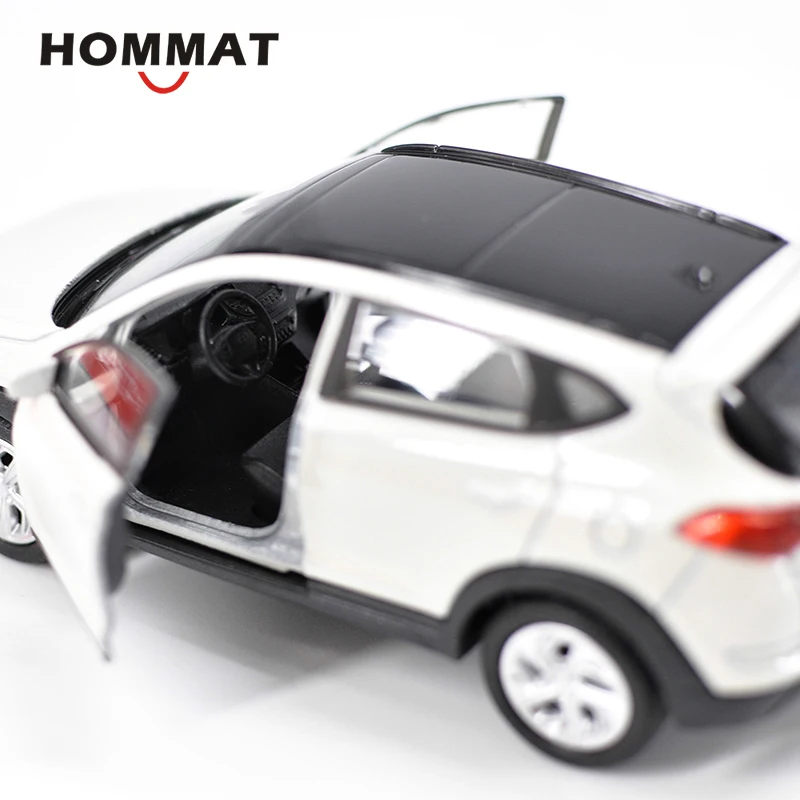 Модель автомобиля HOMMAT 1:36 Hyundai Tucson SUV литой автомобиль из сплава коллекционная