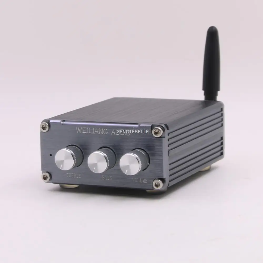 

Finished Digital Audio Amplifier 15W+15W HIFI class D desktop Amp Bluetooth 4.2