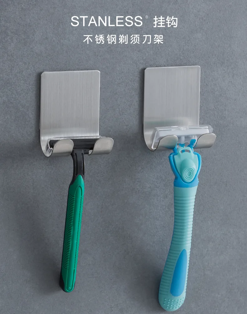 2/шт бытовой крючок из нержавеющей стали крепкий за дверью многоцелевой стеллаж