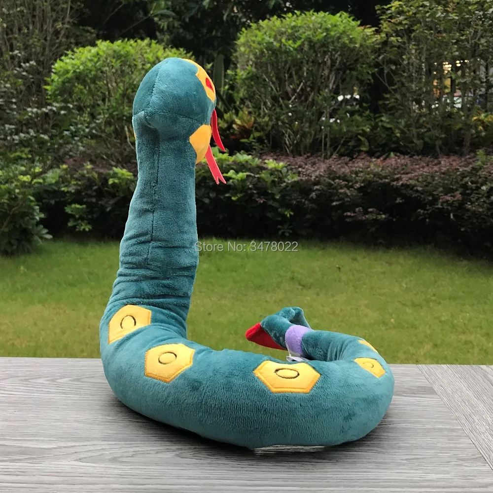 Фото 33 дюйма Pokemon Seviper плюшевая игрушка Хабу змея мультяшная мягкая кукла в подарок №3
